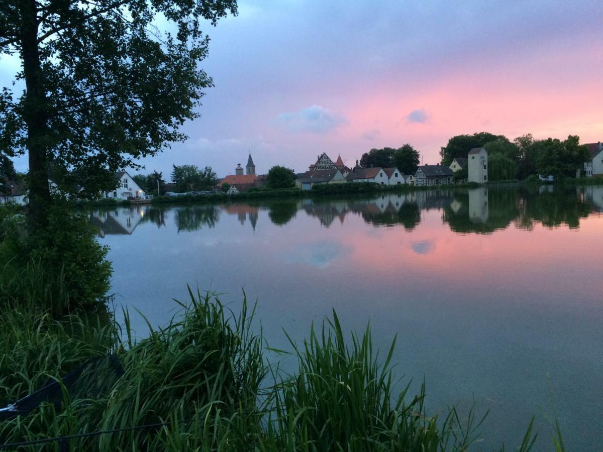 Thomasmuehle Ferienwohnungen Leutershausen  ภายนอก รูปภาพ